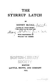 Cover of: The stirrup latch