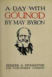 Cover of: A day with Gounod