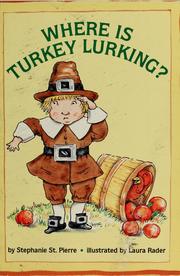 Cover of: Where Is Turkey Lurking by 