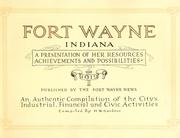Cover of: Fort Wayne, Indiana by H. W. Gardner