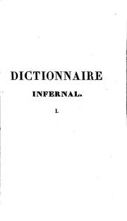 Cover of: Dictionnaire infernal by J.-A.-S Collin de Plancy