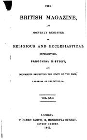 The British Magazine and Monthly Register of Religious and Ecclesiastical ...