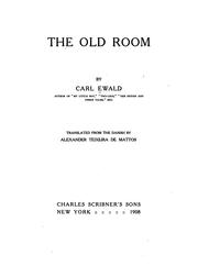 Cover of: The old room