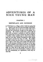 Cover of: Adventures of a nice young man: a novel