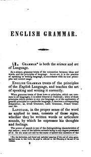 Cover of: An English grammar by Josiah Swett , Lindley Murray