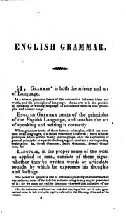 Cover of: An English grammar by Lindley Murray, Josiah Swett , Lindley Murray