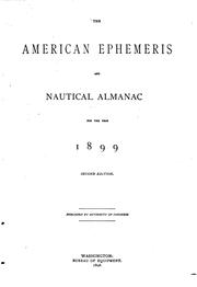 Cover of: The American Ephemeris and Nautical Almanac by United States Naval Observatory Nautical Almanac Office