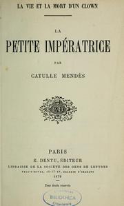 Cover of: La Petite impératrice