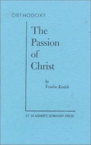 Cover of: The Passion of Christ