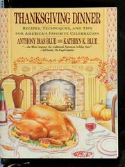 Cover of: Thanksgiving dinner