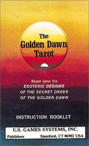 Cover of: Golden Dawn Tarot Deck