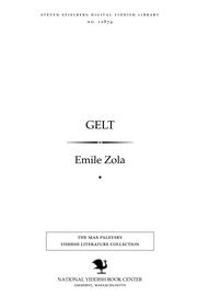 Cover of: Gelṭ: roman