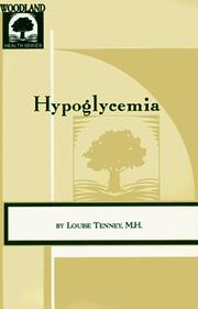 Cover of: Hypoglycemia | Louise Tenney