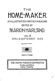 Cover of: The Home-maker by Jane Cunningham Croly, Jane Cunningham Croly