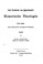 Cover of: Homerische Theologie