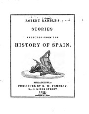 Cover of: Robert Ramble's [pseud.] stories selected from the history of England, from the conquest to the revolution.