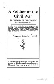 Cover of: A soldier of the Civil War | Thomas Edward Pickett