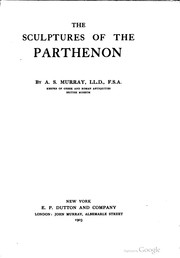 Cover of: The sculptures of the Parthenon