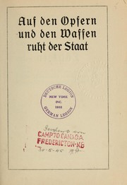 Cover of: Weltpolitisches Wanderbuch, 1897-1915 by Rohrbach, Paul