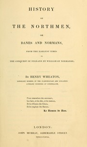 Cover of: History of the Northmen by Henry Wheaton