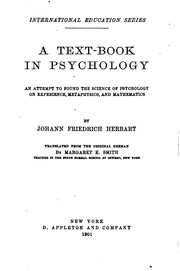 Cover of: A Text-book in Psychology