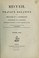 Cover of: Recueil de travaux relatifs à la philologie et à l'archéologie égyptiennes et assyriennes