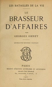 Cover of: Le brasseur d'affaires