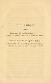 Cover of: A letter to Wm. Wilberforce, Esq. M.P. on the subject of impressment: calling on him and the philanthropists of this country to prove those feelings of sensibility they expressed in the cause of humanity on negro slavery, by acting with the same ardour and zeal in the cause of British seamen