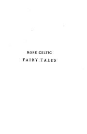 Cover of: More Celtic fairy tales. by Joseph Jacobs