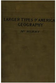 Cover of: Larger types of American geography