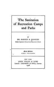 Cover of: The sanitation of recreation camps and parks