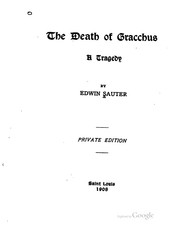 Cover of: The death of Gracchus
