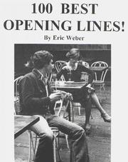 Cover of: One hundred best opening lines by Eric Weber