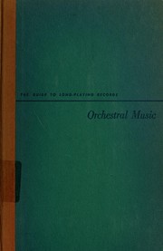 Cover of: Orchestral music.