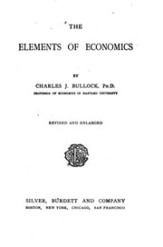 Cover of: The Elements of Economics