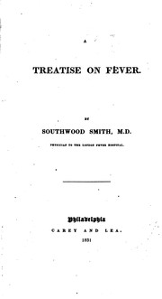 Cover of: A treatise on fever.