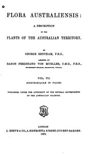 Cover of: Flora australiensis: a description of the plants of the Australian territory. by George Bentham, Ferdinand von Mueller