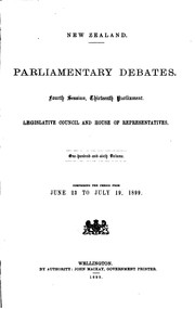 Cover of: Parliamentary Debates
