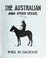 Cover of: The Australian and other verses.