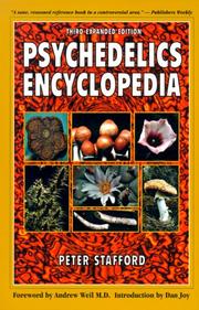 Cover of: Psychedelics encyclopedia by Peter G. Stafford