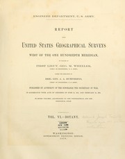 Cover of: Reports upon the botanical collections made in portions of Nevada, Utah, California, Colorado, New Mexico and Arizona: during the years 1871, 1872, 1873, 1874, and 1875.