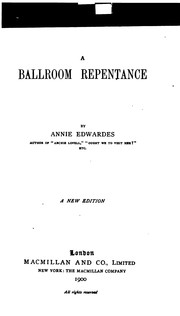 Cover of: A Ballroom Repentance