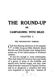 Cover of: The round-up: or Geronimo's last raid
