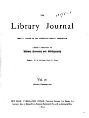 Cover of: Library Journal by American Library Association, Library Association