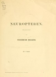 Cover of: Neuropteren.