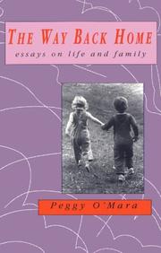 Cover of: The Way Back Home: Essays on Life and Family