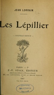 Cover of: Les Lépillier