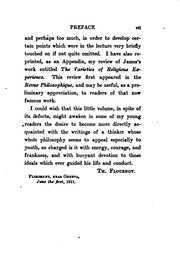 Cover of: The philosophy of William James by Théodore Flournoy, Théodore Flournoy