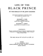 Cover of: Le Prince noir: poème by Chandos Herald, Francisque Michel