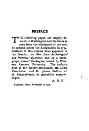 Cover of: Washington's Road (Nemacolin's Path): The First Chapter of the Old French War